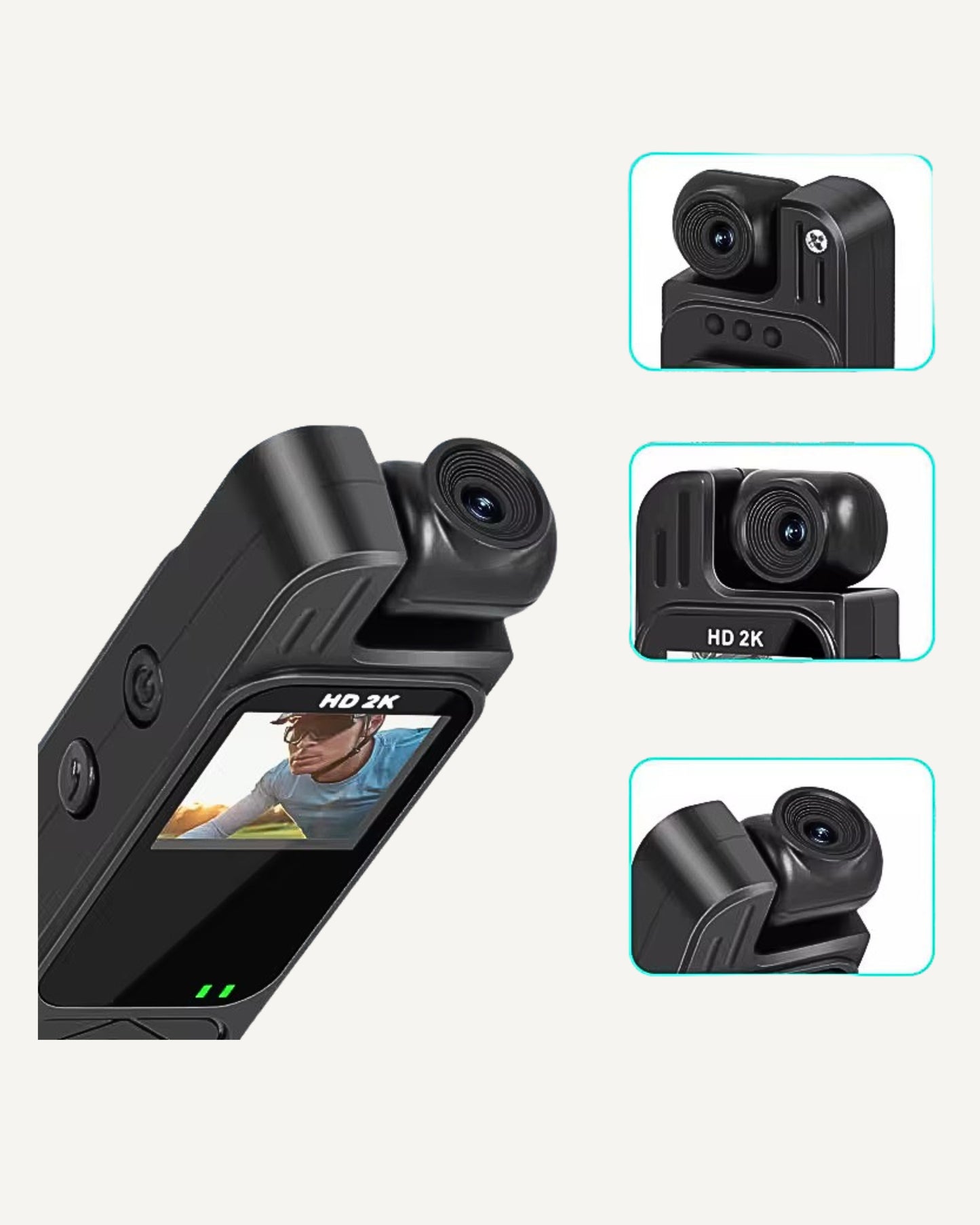 Clip-on Body Camera